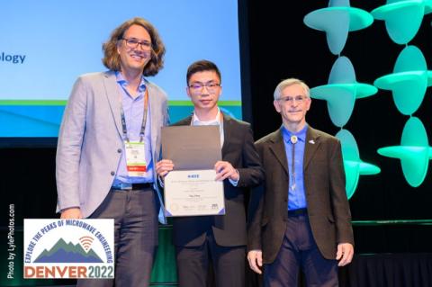 Ting Zheng won 3rd place Best Student Paper Award at IMS 2022. Congratulations Ting!